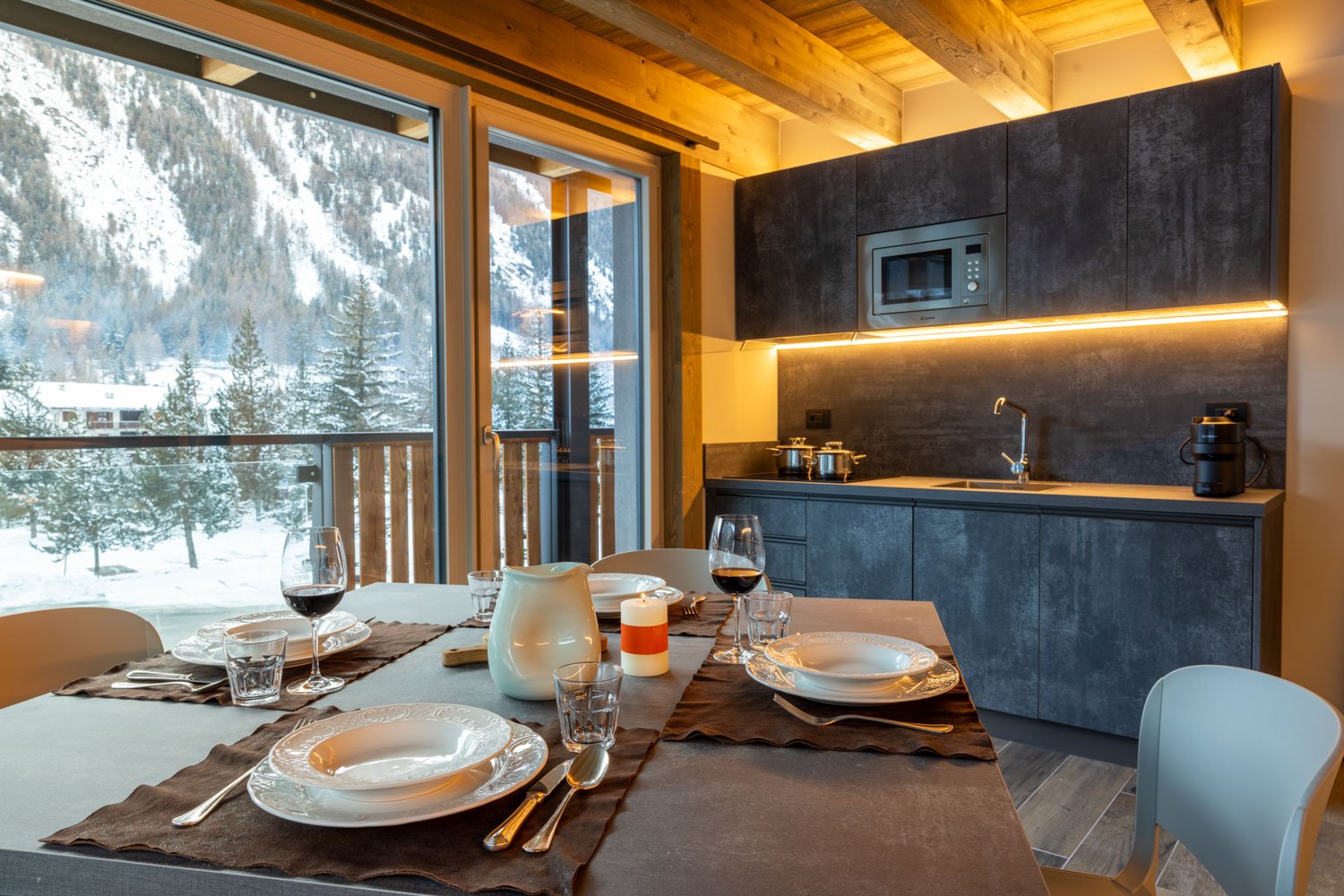 Trilocale Lillaz Home - Appartamenti a Cogne